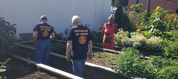 The garden at Nevin Avenue and First Street in Richmond has a tragic past that gave way to a promising and inspiring future.